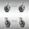 Service Caster 8 Inch SS Thermoplastic Caster Set with Ball Bearings 4 Swivel Lock 2 Brake SCC SCC-SS30S820-TPRBD-TLB-BSL-2-BSL-2 - alternate 1